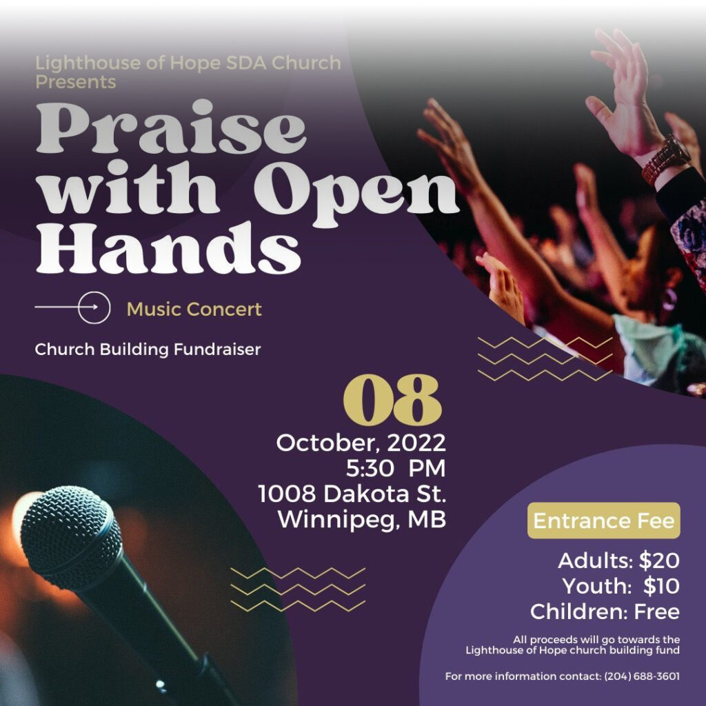 Praise With Open Hands Concert